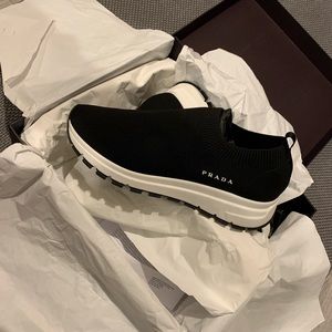 Prada socks runner sneaker trainer shoes